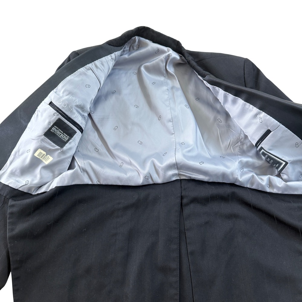 Christian Dior Monsieur Morning Coat Tailcoat Tuxedo Blazer Jacket 40 Black - Picture 5 of 9